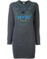 Kenzo Tiger Cable Knit Dress