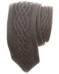 hook + ALBERT Cable Knit Wool Tie