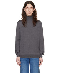 A.P.C. Gray Dundee Turtleneck