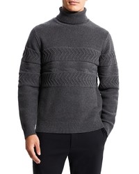 Theory Jimmy Wool Cashmere Turtleneck Sweater In Pestle At Nordstrom