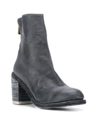 Guidi Back Zip Ankle Boots