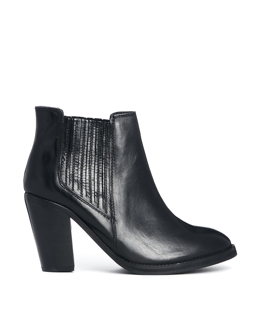 Carvela Leather Tally Ankle Boots, $97 | Asos | Lookastic.com