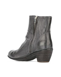 Officine Creative Chabrol Zip Ankle Boots