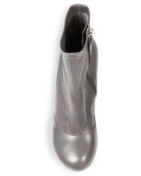 Marc Jacobs Grace Leather Block Heel Booties