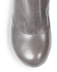 Marc Jacobs Grace Leather Block Heel Booties