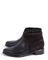 Rag and Bone Rag Bone Leather And Suede Aston Ankle Boots