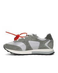 Off-White Grey Hg Runner Sneakers