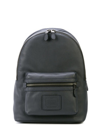 Charcoal Leather Backpack