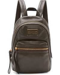 Marc by Marc Jacobs Grey Leather Third Rail Backpack