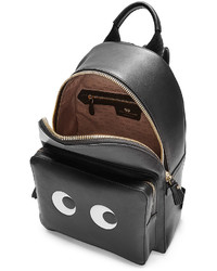 Anya Hindmarch Leather Eyes Mini Backpack
