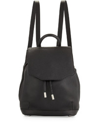 Rag & Bone Pilot Mini Leather Backpack Black