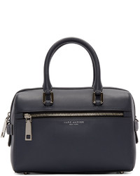 Marc Jacobs Grey Leather Small West End Bauletto Bag