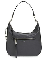 Marc Jacobs Recruit Leather Hobo Beige