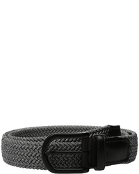 Torino Leather Co. 35mm Italian Braided Melange Rayon Elastic Belts