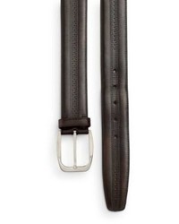 Brioni Tang Buckle Leather Belt