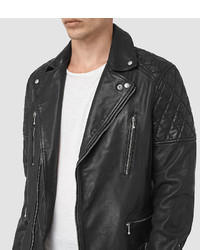 AllSaints Yuku Leather Biker Jacket