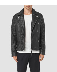 AllSaints Yuku Leather Biker Jacket