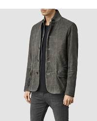 AllSaints Emerson Leather Blazer