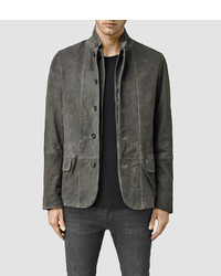 AllSaints Emerson Leather Blazer