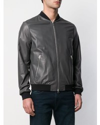 Drome Leather Bomber Jacket
