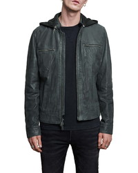 John Varvatos Trace Leather Jacket