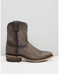 Frye Billy Short Leather Western Boots