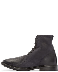 Marsèll Black Leather Ankle Boots