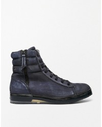 Diesel Hybrid Leather Boots