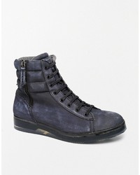 Diesel Hybrid Leather Boots