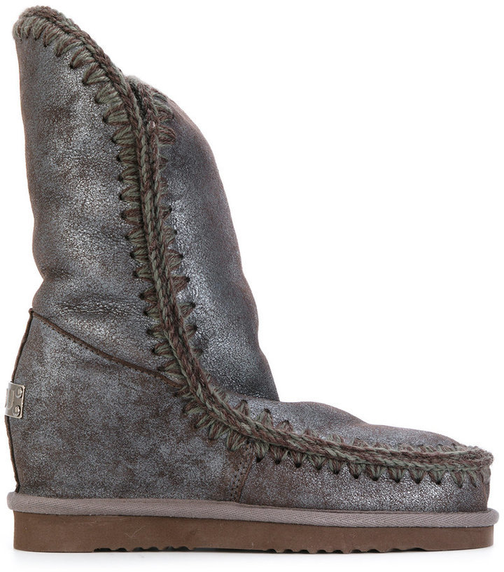 Mou Eskimo Boots, $351 | farfetch.com | Lookastic