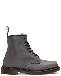 Dr. Martens Grey 1460 Lace Up Boots