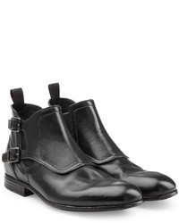 Alexander McQueen Leather Ankle Boots