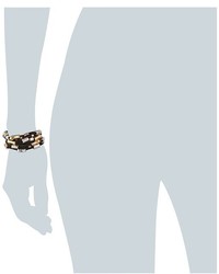 Robert Lee Morris Leather And Metal Bracelet Bracelet