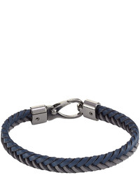 Tod's Tods Braided Leather Bracelet