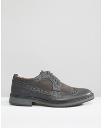 Selected Homme Ronald Leather Brogue Shoes