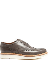 Grenson Stanley Raised Sole Leather Brogues