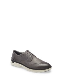 Johnston & Murphy Xc4 Tanner Waterproof Wingtip Derby In Gray Full Wp Leather At Nordstrom