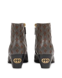 Gucci Gg Logo Boots