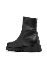 Officine Creative Leather Zip Up Boots