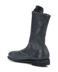 Guidi Zipped Mid Calf Boots