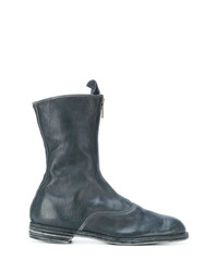 Guidi Zipped Panelled Boots