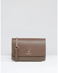 Modalu Leather Crossbody Bag With Chain Strap