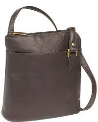 Le Donne Leather L Zip Shoulder Bag