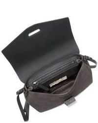 Brunello Cucinelli Small Leather Monili Flap Crossbody Bag