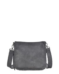 ANTIK KRAFT Stitch Faux Leather Crossbody Bag