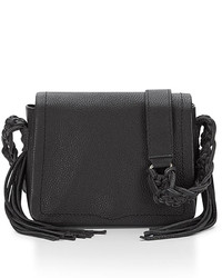 Rebecca Minkoff Wendy Small Leather Crossbody Bag Black