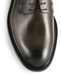 To Boot New York Raul Burnished Leather Derby Shoes