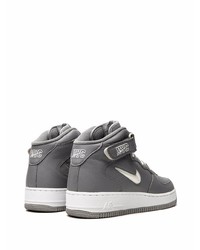 Nike Air Force 1 Mid Qs Jewel Nyc Cool Grey Sneakers