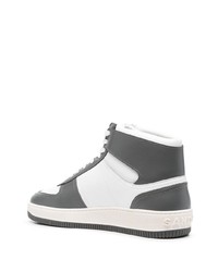 Sandro Magic Panelled High Top Sneakers