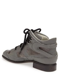 Plomo Penny High Top Leather Suede Sneaker